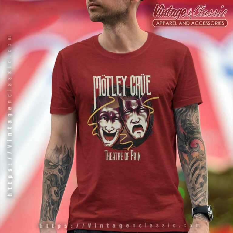 Motley Crue Theatre Of Pain T Shirt Motley Crue Theatre Of Pain T Shirt