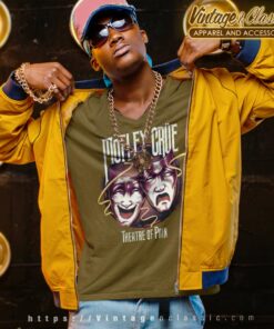 Motley Crue Theatre Of Pain Shirt 5 Motley Crue Theatre Of Pain V Neck TShirt