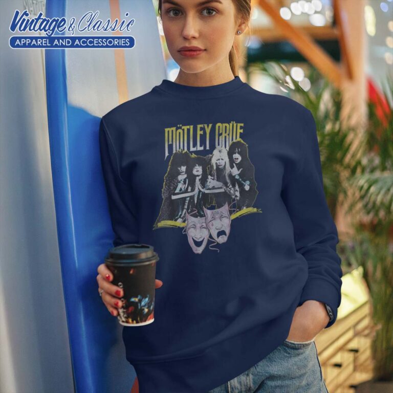 Motley Crue Theatre Vintage Sweatshirt Motley Crue Theatre Vintage Sweatshirt