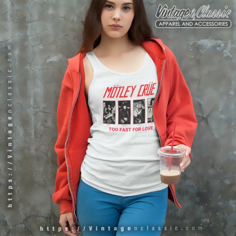 Motley Crue Too Fast For Love Tank Top Racerback 1 Motley Crue Too Fast For Love Tank Top Racerback 1
