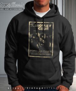 Motley Crue Vintage Flyer Hoodie