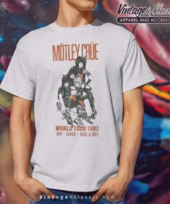 Motley Crue World Tour 83 Tshirt
