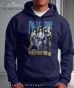 Motley Crue World Tour 85 86 Hoodie