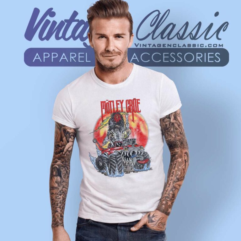 Motley Crue Wrecking Crue T Shirt Motley Crue Wrecking Crue T Shirt