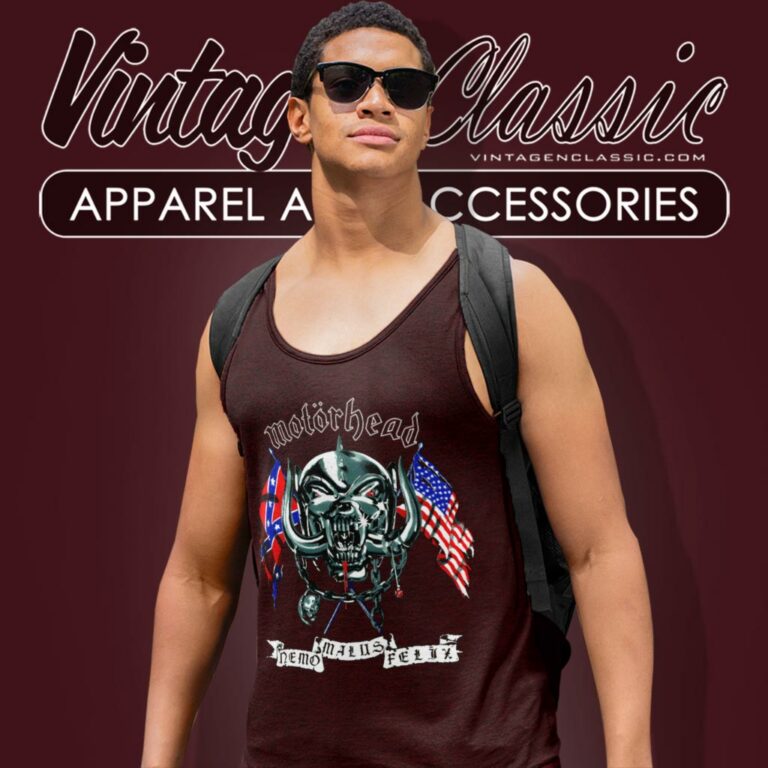 Motorhead 1991 Tour Tank Top Racerback Motorhead 1991 Tour Tank Top Racerback