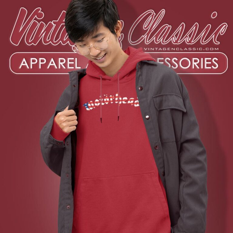 Motorhead American Flag Logo Hoodie Motorhead American Flag Logo Hoodie