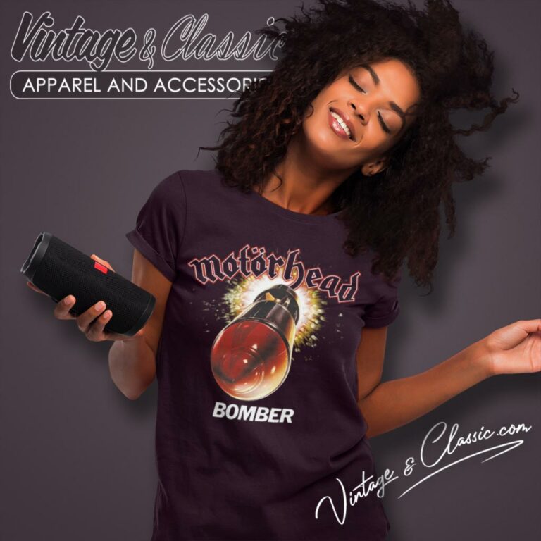 Motorhead Bomber Album Women T Shirt Motorhead Bomber Album Women T Shirt