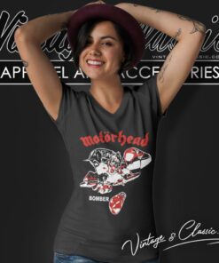 Motorhead Bomber V Neck TShirt