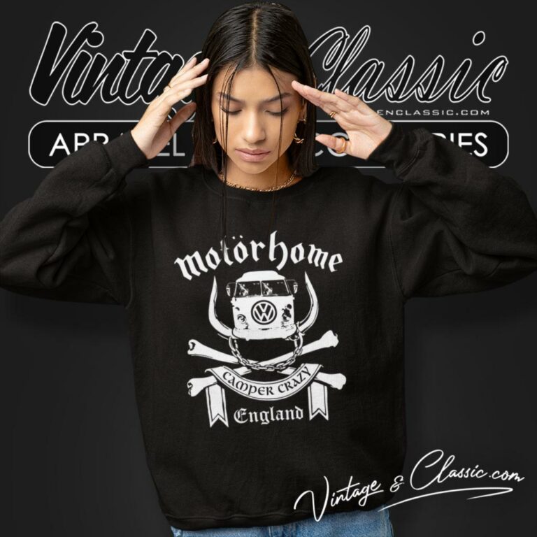 Motorhead Camper Crazy Sweatshirt Motorhead Camper Crazy Sweatshirt