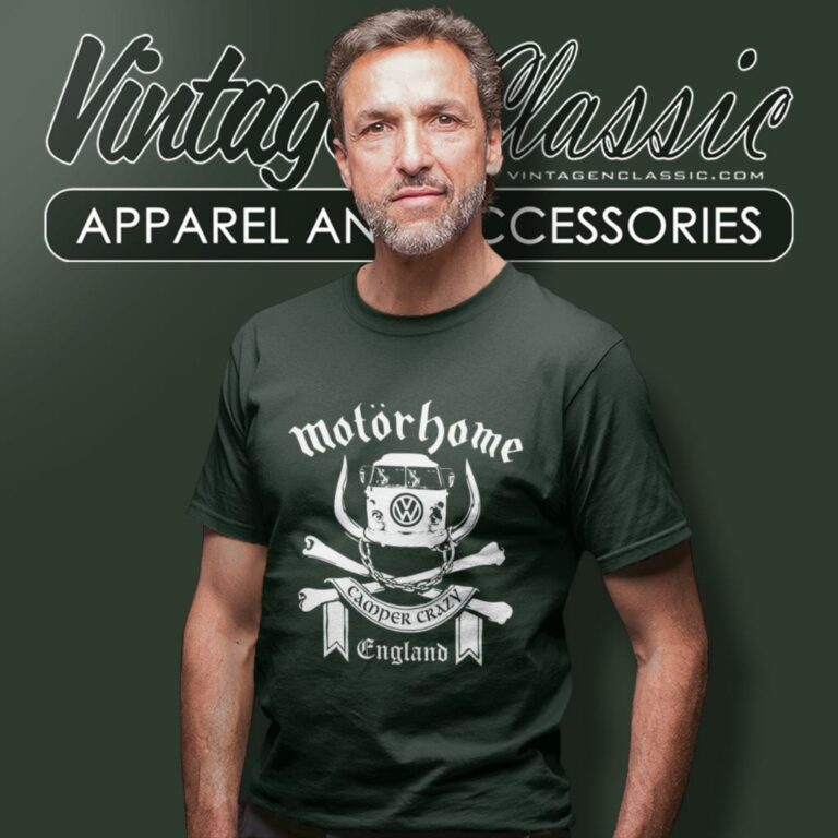 Motorhead Camper Crazy T Shirt Motorhead Camper Crazy T Shirt