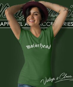 Motorhead Classic Logo V Neck TShirt