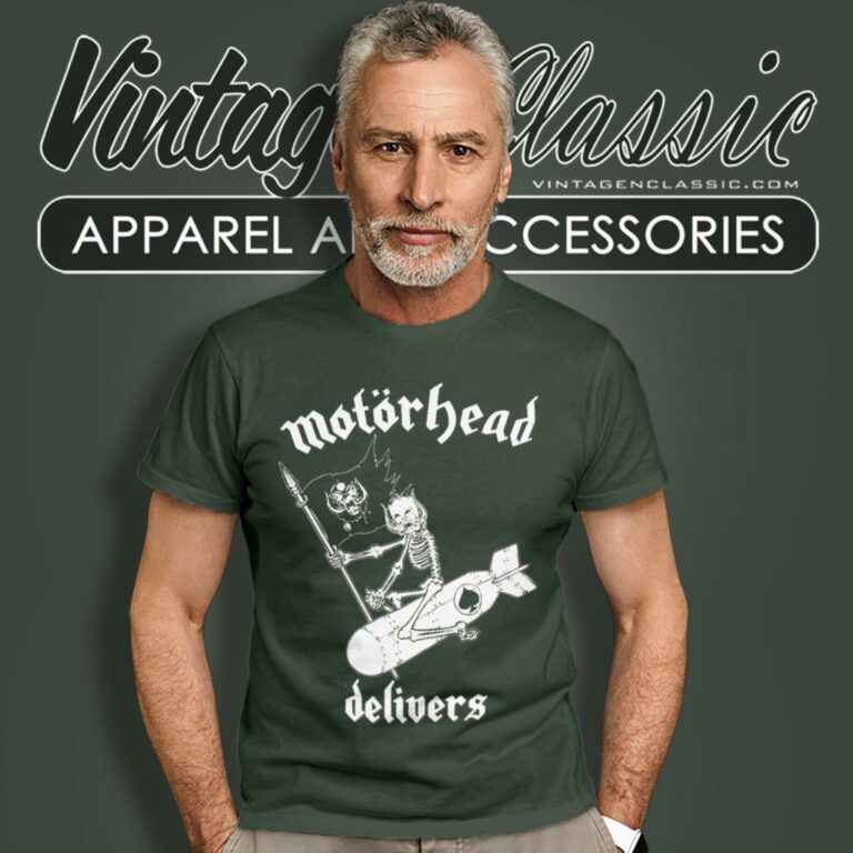 Motorhead Delivers Tour T Shirt Motorhead Delivers Tour T Shirt