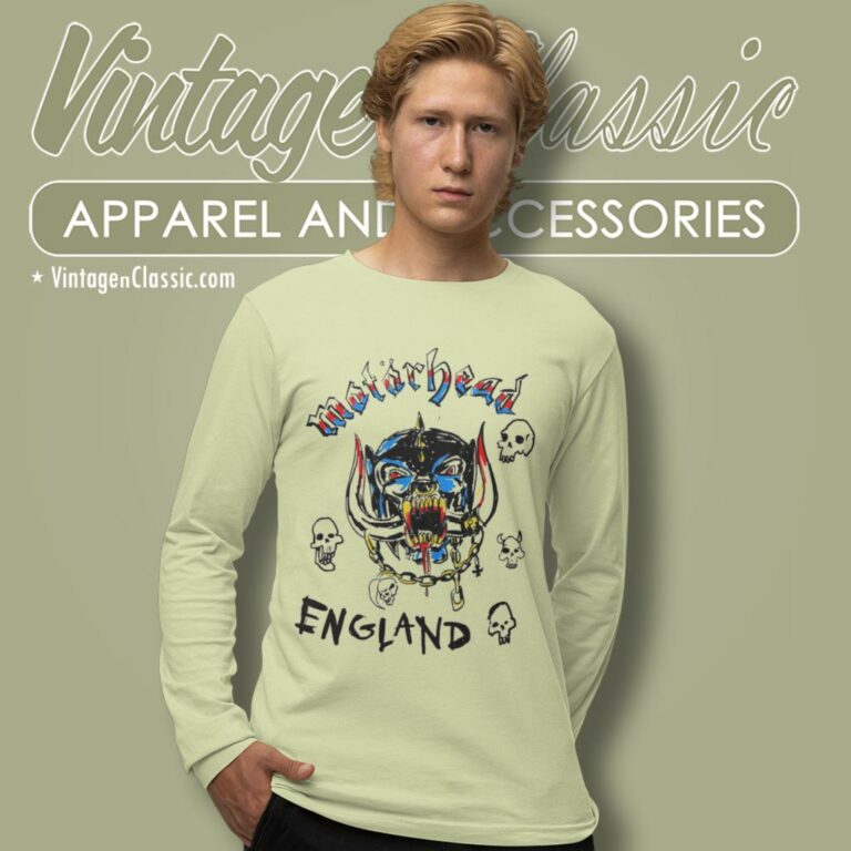 Motorhead England Album Long Sleeve Tee Motorhead England Album Long Sleeve Tee
