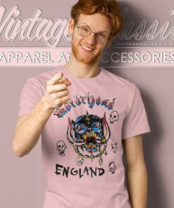 Motorhead England Album T Shirt