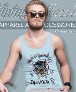 Motorhead England Album Tank Top Racerback