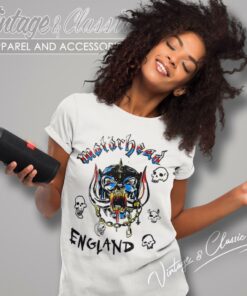 Motorhead England Album Women T Shirt