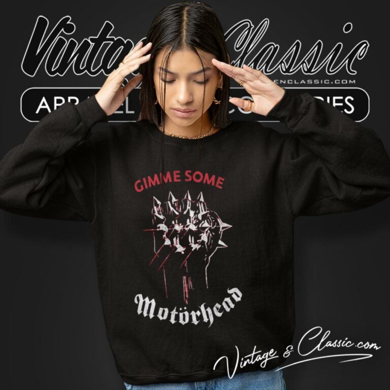 Motorhead Gimme Some Sweatshirt Motorhead Gimme Some Sweatshirt