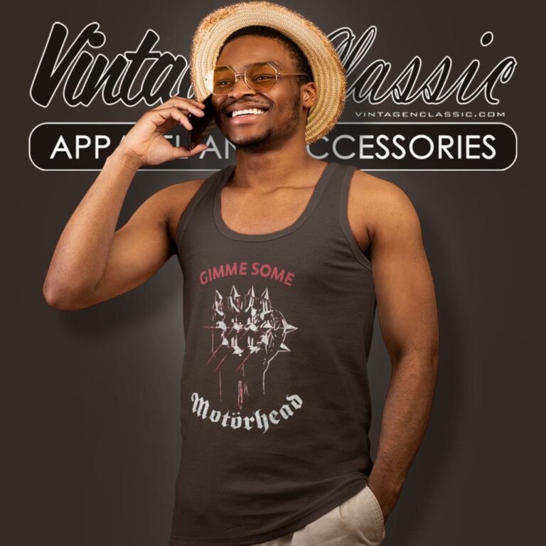 Motorhead Gimme Some Tank Top Racerback Motorhead Gimme Some Tank Top Racerback