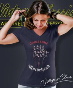 Motorhead Gimme Some V Neck TShirt