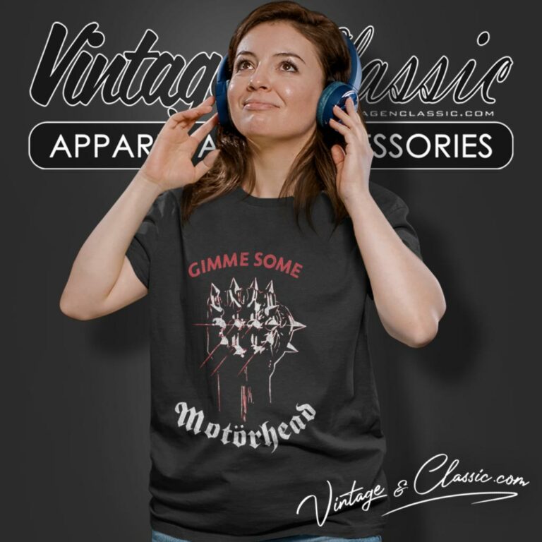 Motorhead Gimme Some Women T Shirt Motorhead Gimme Some Women T Shirt