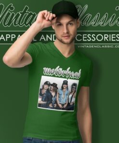 Motorhead Gradient V Neck TShirt