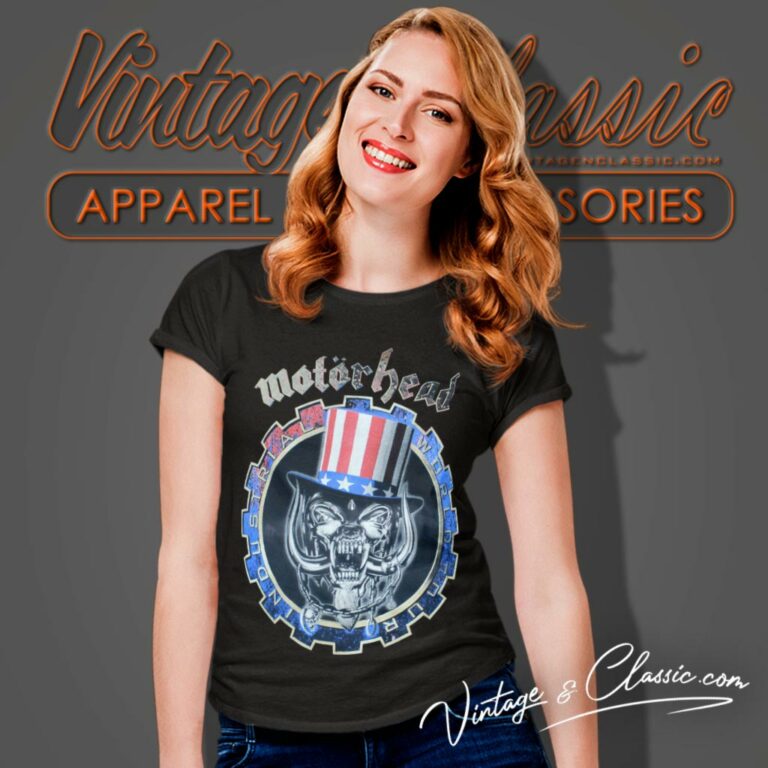 Motorhead Industrial World Tour Women T Shirt Motorhead Industrial World Tour Women T Shirt