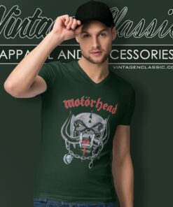 Motorhead Iron Fist V Neck TShirt