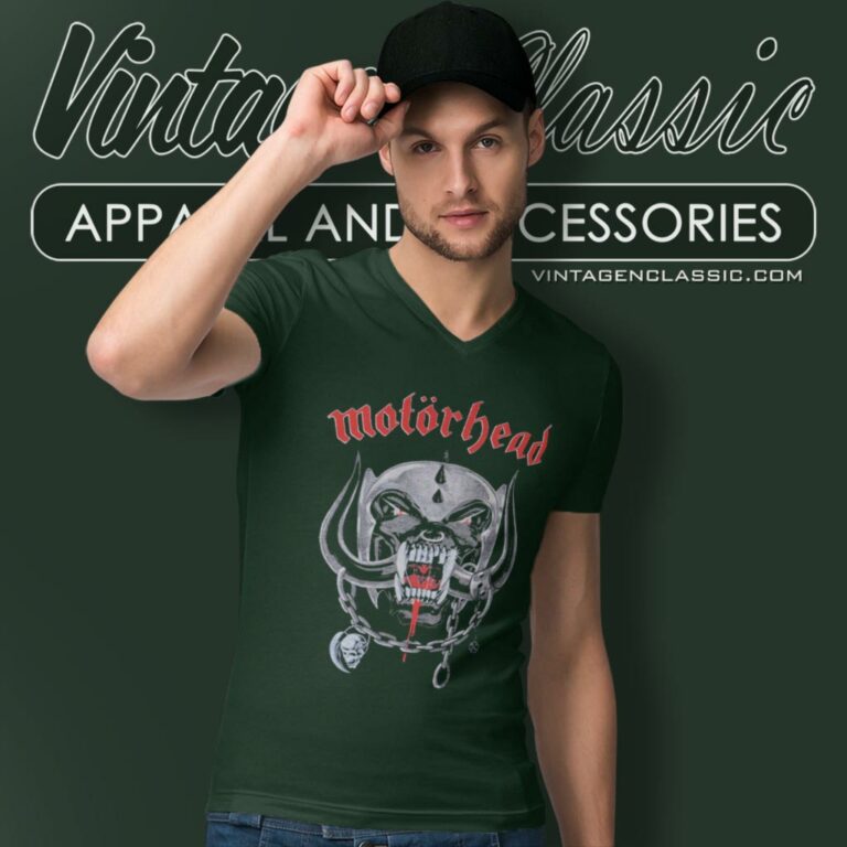 Motorhead Iron Fist V Neck TShirt Motorhead Iron Fist V Neck TShirt