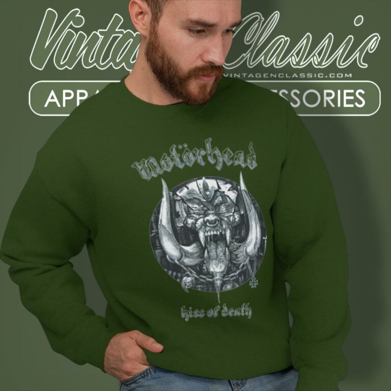 Motorhead Kiss Of Death Sweatshirt Motorhead Kiss Of Death Sweatshirt