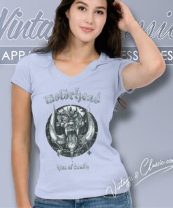 Motorhead Kiss Of Death V Neck TShirt