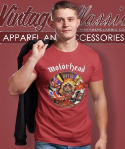 Motorhead Kreator Sepultura 1991 T Shirt
