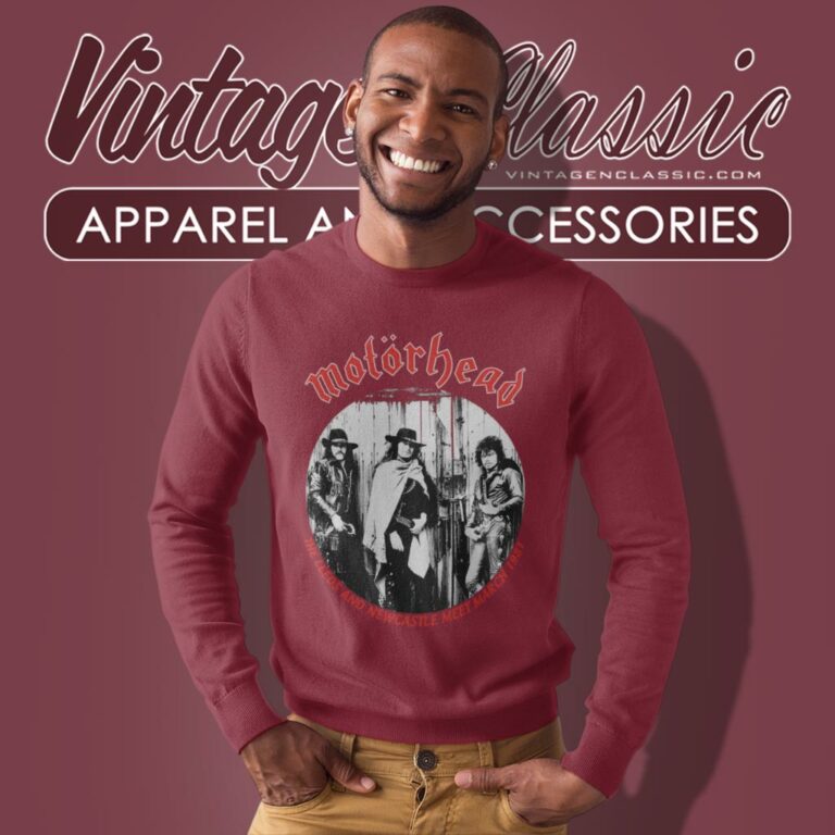 Motorhead Leeds And Newcastle Sweatshirt Motorhead Leeds And Newcastle Sweatshirt