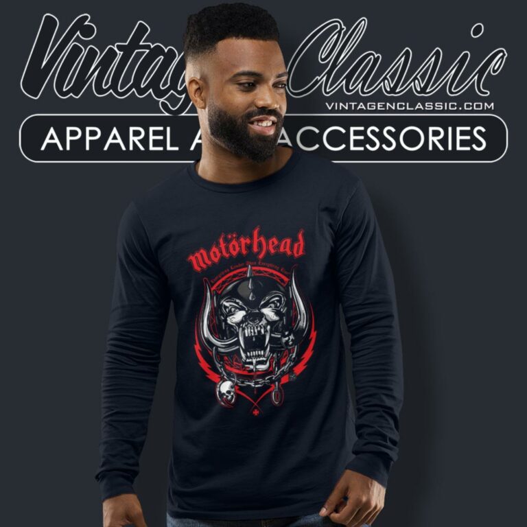 Motorhead Lightning Wreath Long Sleeve Tee Motorhead Lightning Wreath Long Sleeve Tee