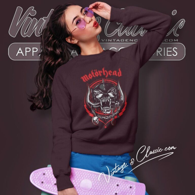 Motorhead Lightning Wreath Sweatshirt Motorhead Lightning Wreath Sweatshirt