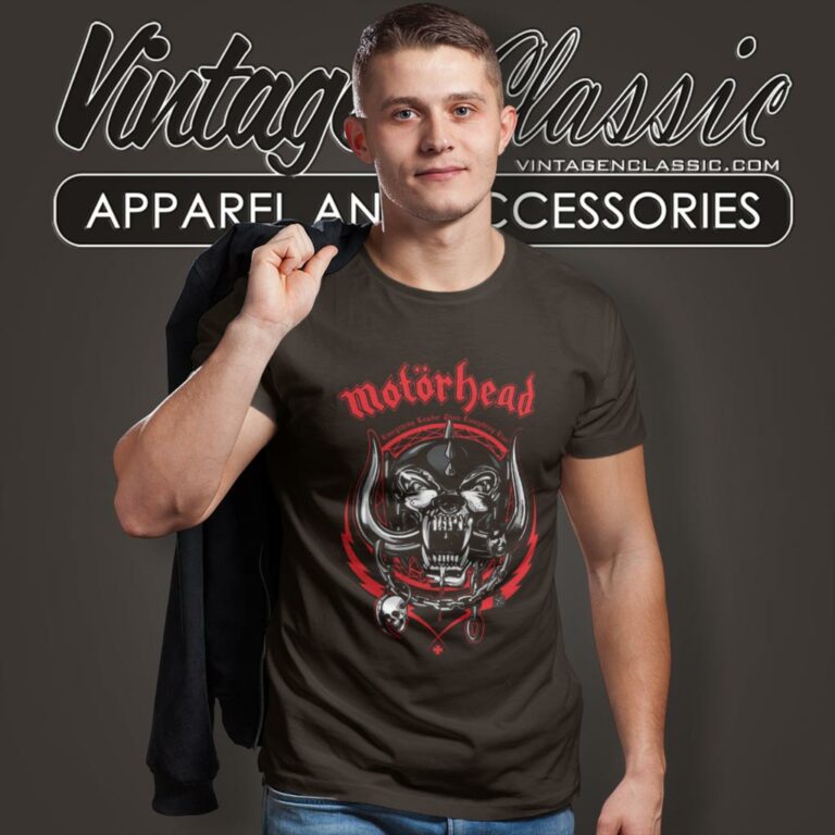 Motorhead Lightning Wreath T Shirt Motorhead Lightning Wreath T Shirt