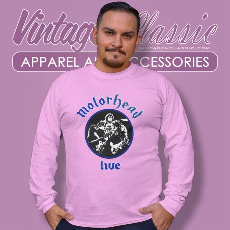 Motorhead Live In Concert Long Sleeve Tee Motorhead Live In Concert Long Sleeve Tee