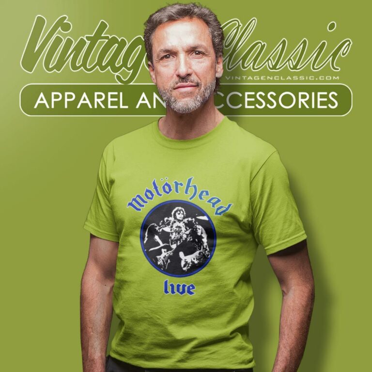 Motorhead Live In Concert T Shirt Motorhead Live In Concert T Shirt