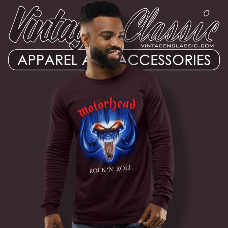 Motorhead Rock N Roll Long Sleeve Tee Motorhead Rock N Roll Long Sleeve Tee