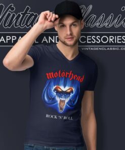 Motorhead Rock N Roll V Neck TShirt
