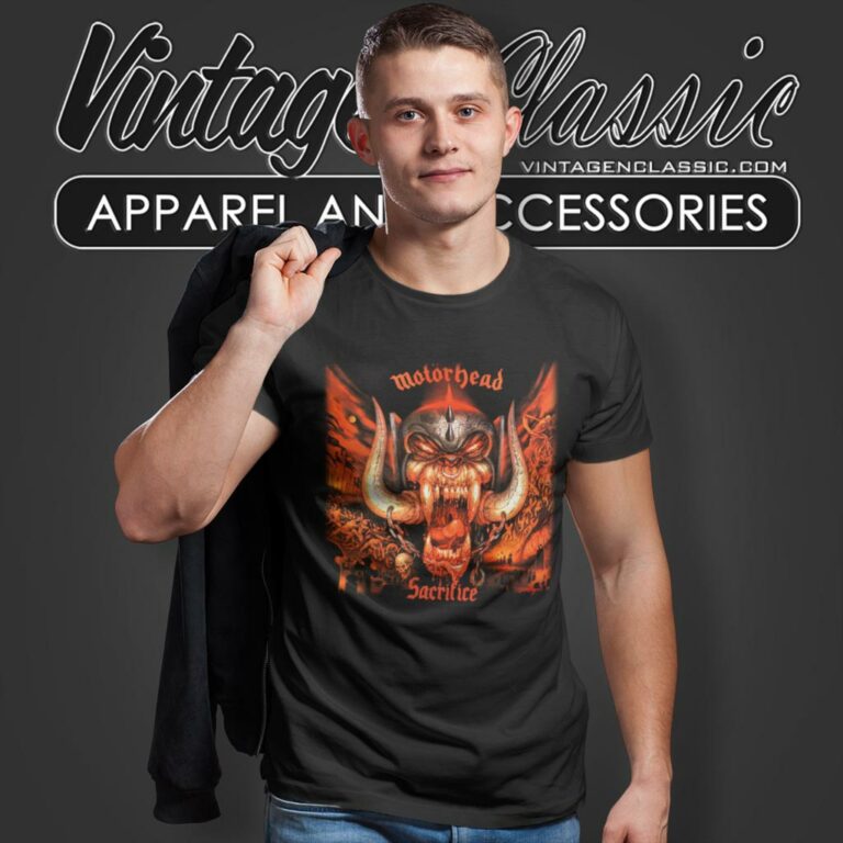 Motorhead Sacrifice 1995 Tour T Shirt Motorhead Sacrifice 1995 Tour T Shirt