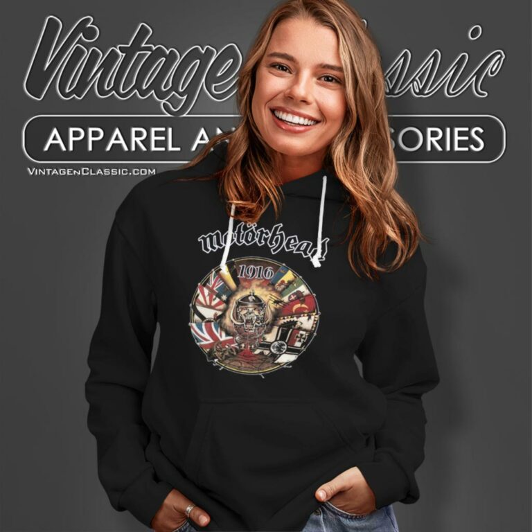 Motorhead Shirt 1916 Lemmy Kilmister Heavy Metal Hoodie Motorhead Shirt 1916 Lemmy Kilmister Heavy Metal Hoodie