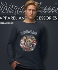 Motorhead Shirt 1916 Lemmy Kilmister Heavy Metal Long Sleeve Tee