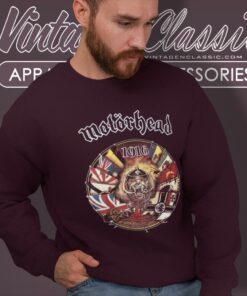 Motorhead Shirt 1916 Lemmy Kilmister Heavy Metal Sweatshirt
