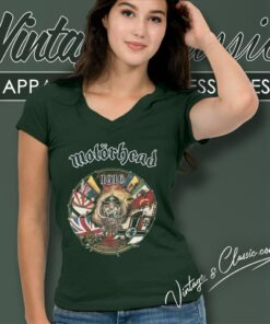 Motorhead Shirt 1916 Lemmy Kilmister Heavy Metal V Neck TShirt