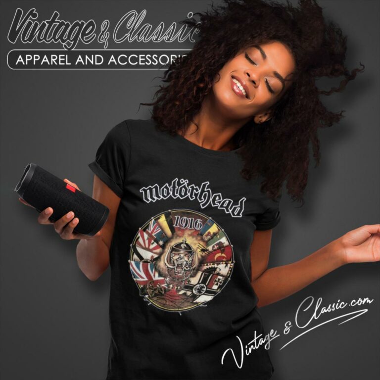 Motorhead Shirt 1916 Lemmy Kilmister Heavy Metal Women T Shirt Motorhead Shirt 1916 Lemmy Kilmister Heavy Metal Women T Shirt