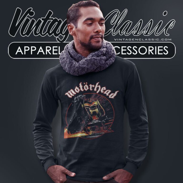 Motorhead Shirt 1986 Motorhead Eight Days In June United Kingdom Tour Long Sleeve Tee Motorhead Shirt 1986 Motorhead Eight Days In June United Kingdom Tour Long Sleeve Tee