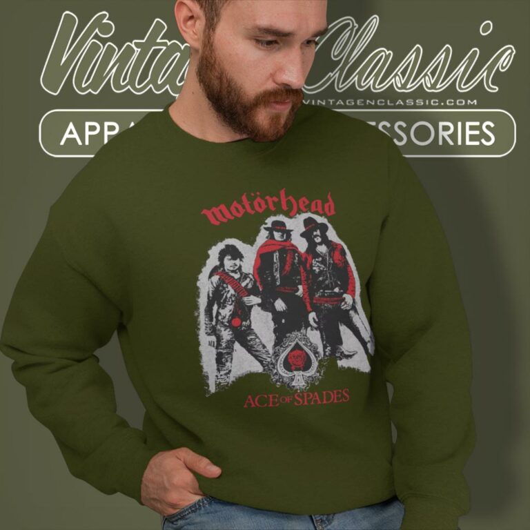 Motorhead Shirt Ace Of Spades Sweatshirt Motorhead Shirt Ace Of Spades Sweatshirt
