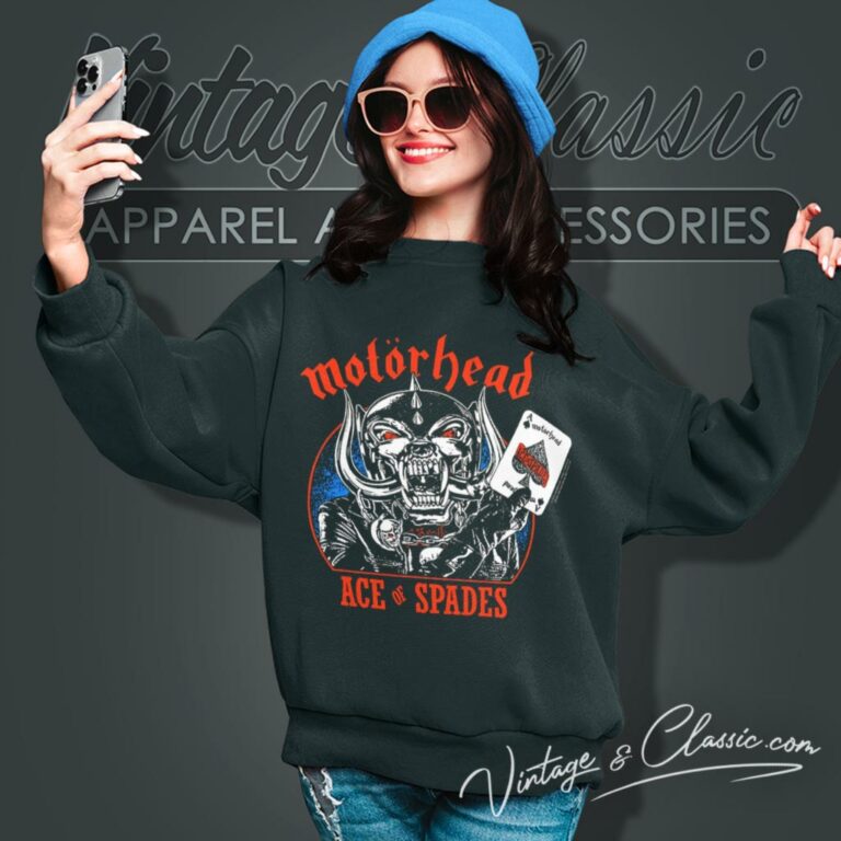 Motorhead Shirt Ace Of Spades Warpig Sweatshirt Motorhead Shirt Ace Of Spades Warpig Sweatshirt