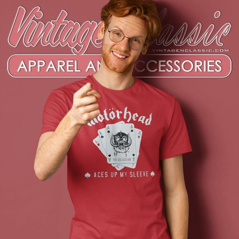 Motorhead Shirt Aces Up My Sleeve T Shirt Motorhead Shirt Aces Up My Sleeve T Shirt