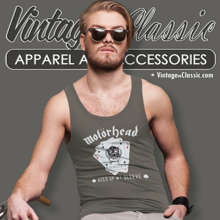 Motorhead Shirt Aces Up My Sleeve Tank Top Racerback Motorhead Shirt Aces Up My Sleeve Tank Top Racerback